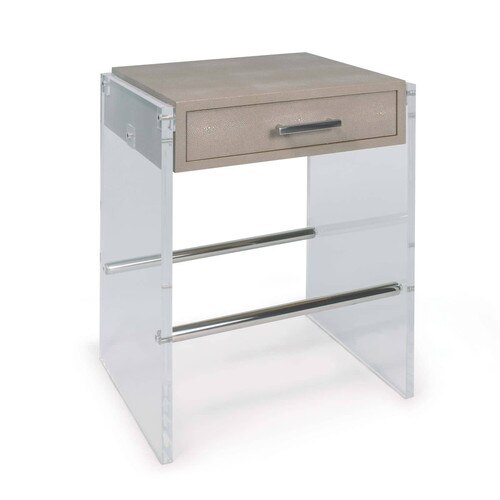 Lucite End Table